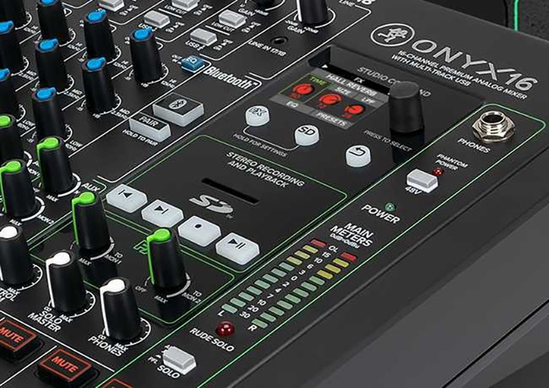 Mackie Onyx12 Digital Dexterity and Routing Freedom