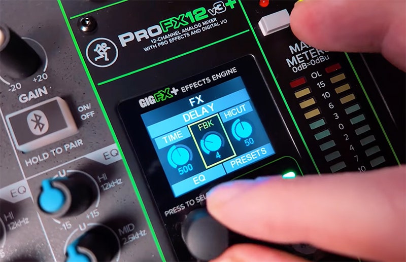 Mackie ProFX10v3 Legendary Onyx Mic Preamps for a Pristine Sound