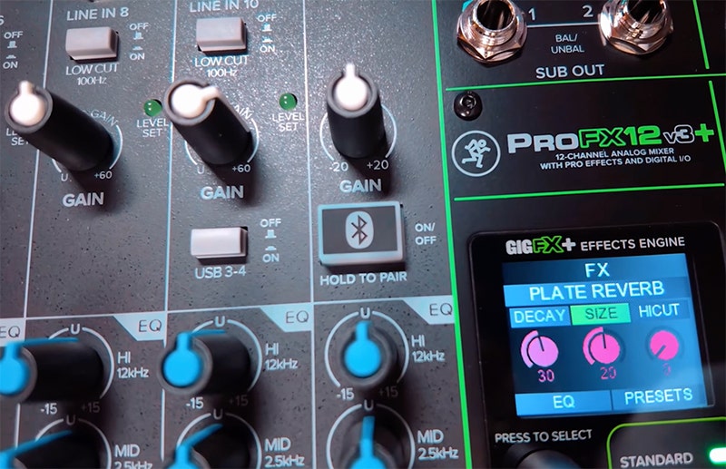 Mackie ProFX10v3 Professional 24-bit/192kHz USB Recording