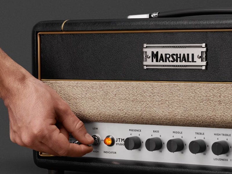 Marshall Studio JTM Guitar Amplifier Head Control the Crunch