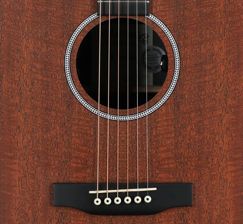 Martin D-X1E Mahogany Playability That's Smooth as Silk