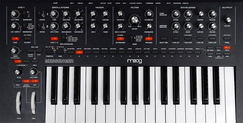 Moog Messenger Monophonic Analog Synthesizer