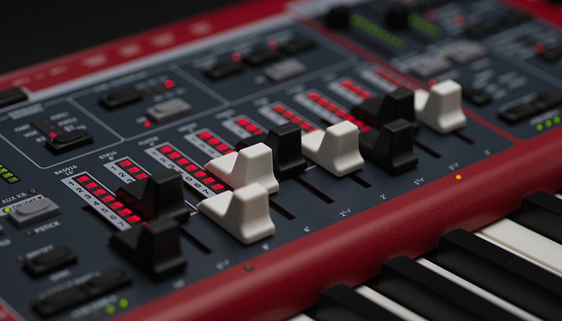 Nord Stage 4 88 Physical Drawbars