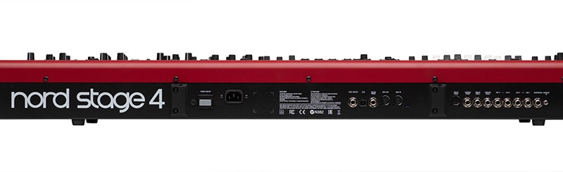 Nord Stage 4 HA73 A Heavyweight Synth in a Sleek Red Suit