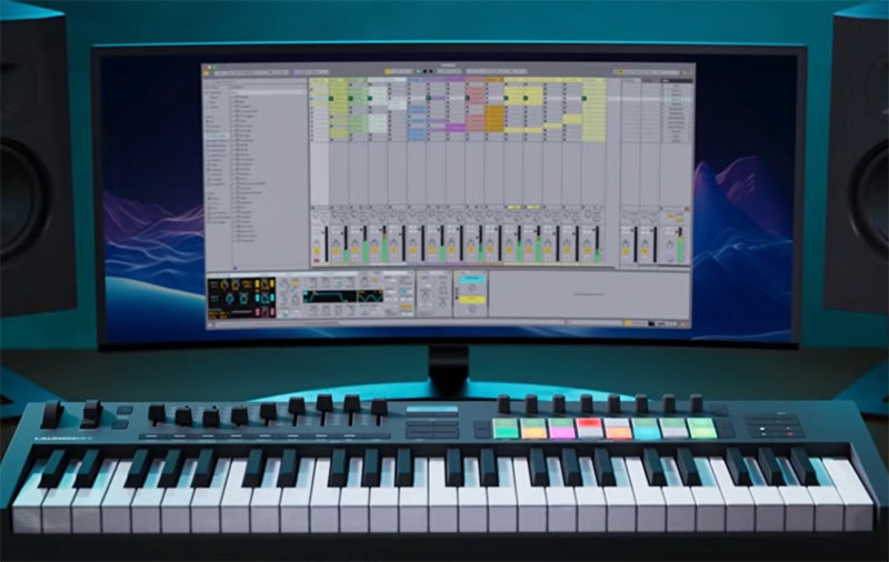 Novation Launchkey 49 MK4 USB Keyboard Controller Hardware with a Human Touch