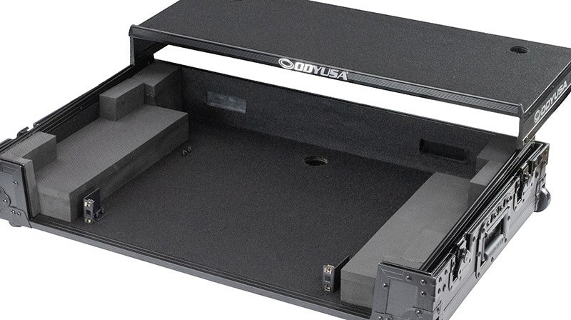 DDJ-FLX10 1U Flight Case Rugged Build, Stealthy Look
