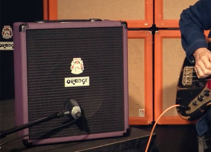 Orange Glenn Hughes Crush Bass 50 LTD A Bass Amp with a Legendary Legacy