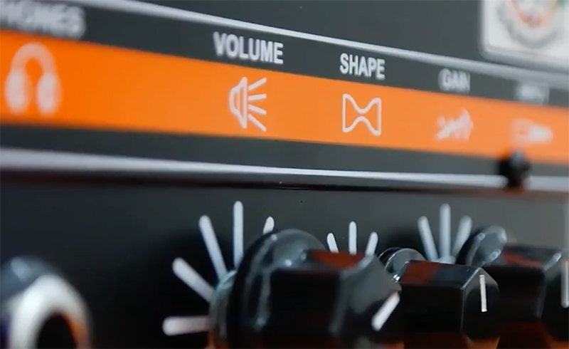 Orange Micro Dark Terror One Knob to Rule Them All
