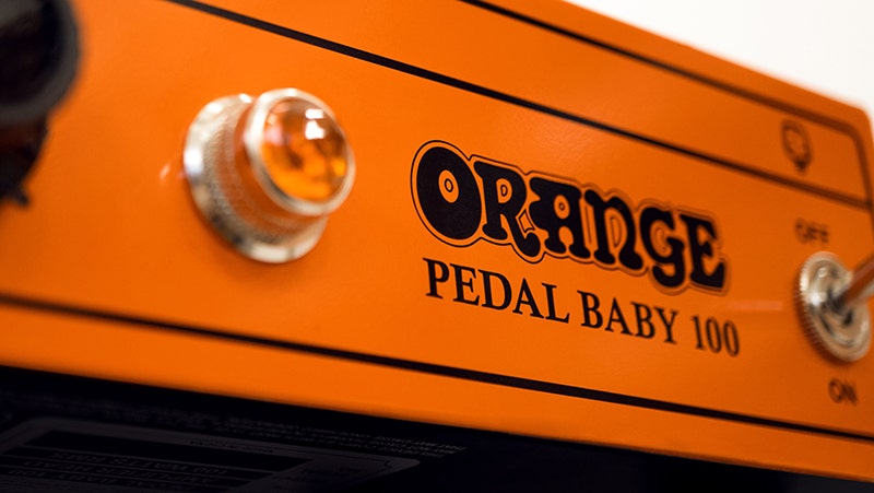 Orange Pedal Baby 100 Light on Your Back, Heavy on Tone
