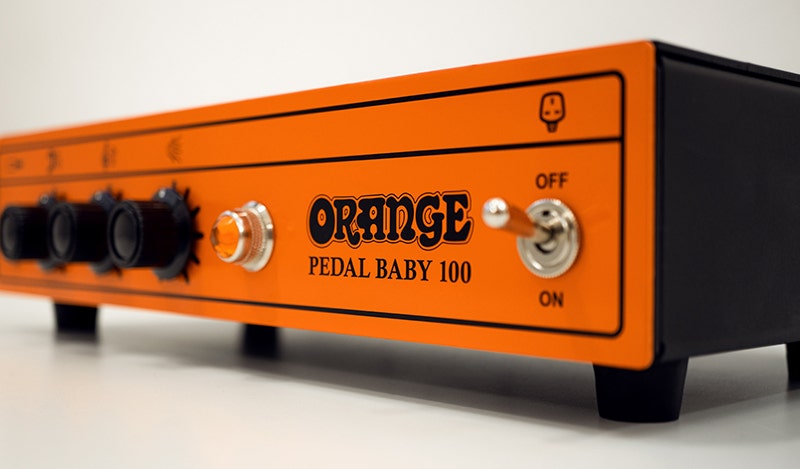 Orange Pedal Baby 100 The Perfect Foundation for Your Pedals