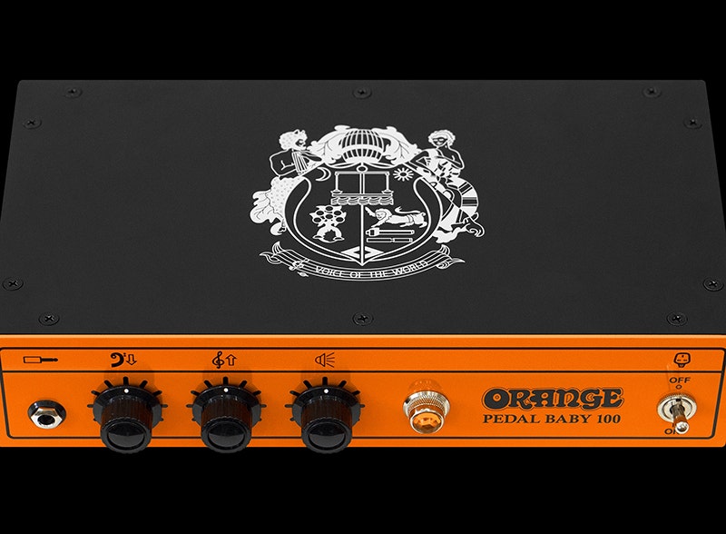 Orange Pedal Baby 100 Real Tube Feel in a Solid-State Package