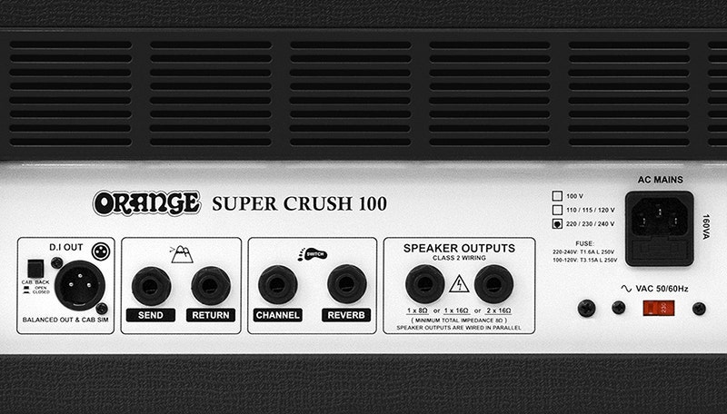 Orange Super Crush Who Needs Tubes for Great Tone