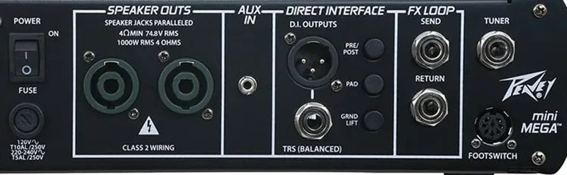 Peavey MiniMEGA Your Bass Rig's Best Friend