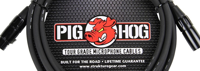 Pig Hog XLR The Cable That Keeps Up with You