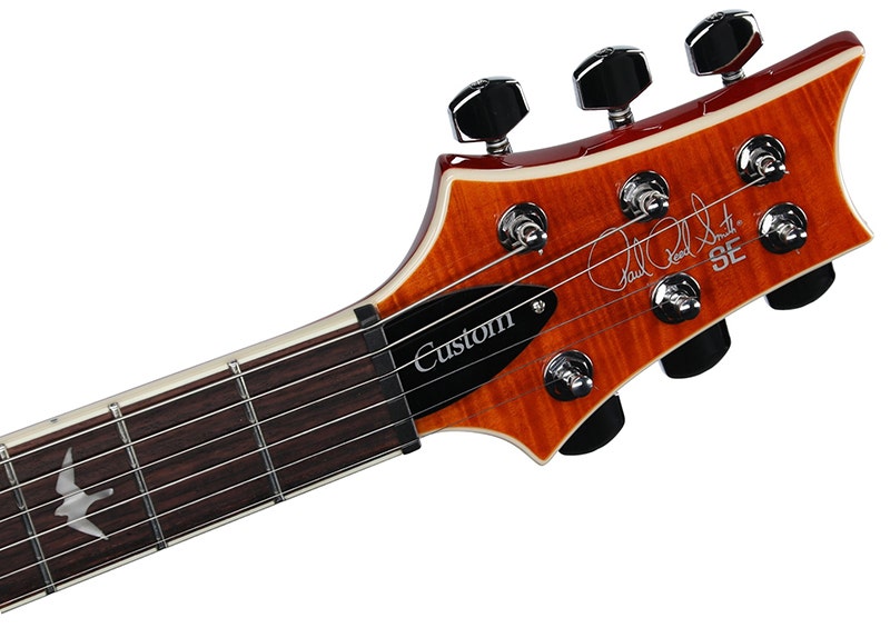 PRS SE Custom 24 Semi-Hollow Piezo Guitar with Gig Bag