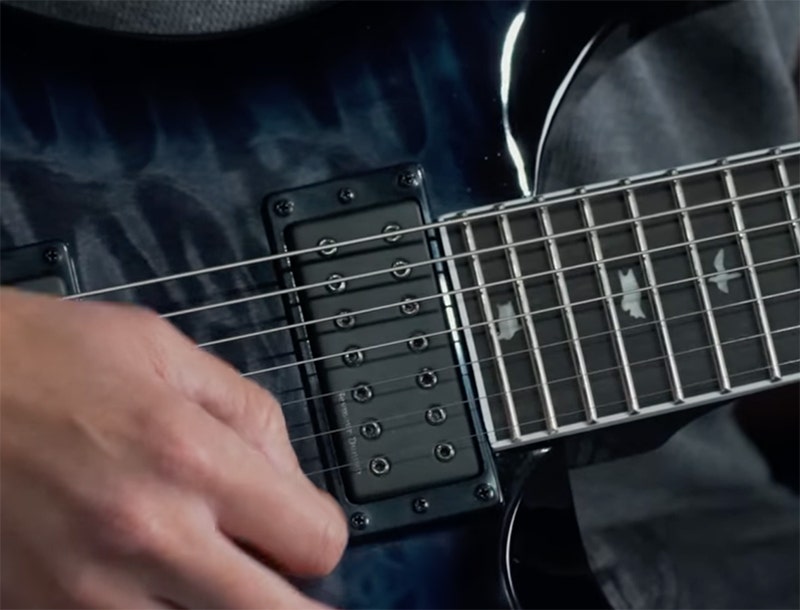 PRS SE Mark Holcomb SVN Rock Solid Hardware and Aesthetics