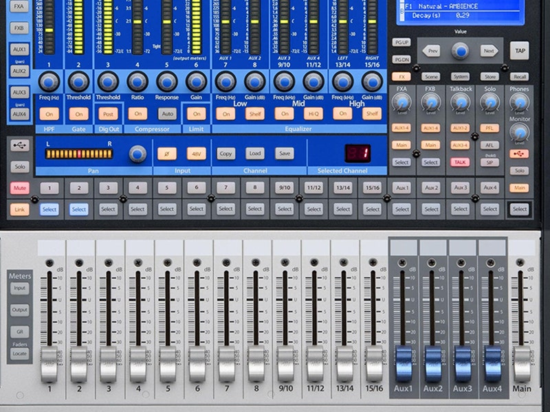 PreSonus StudioLive 16.0.2 USB Effortless Control, Professional Results