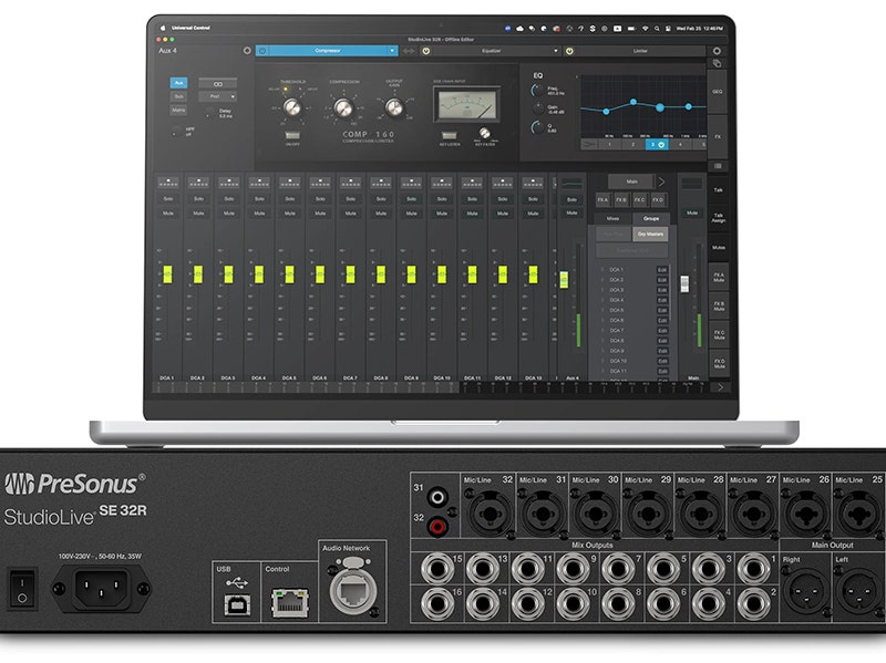PreSonus StudioLive Series III SE 32R Wireless Wizardry