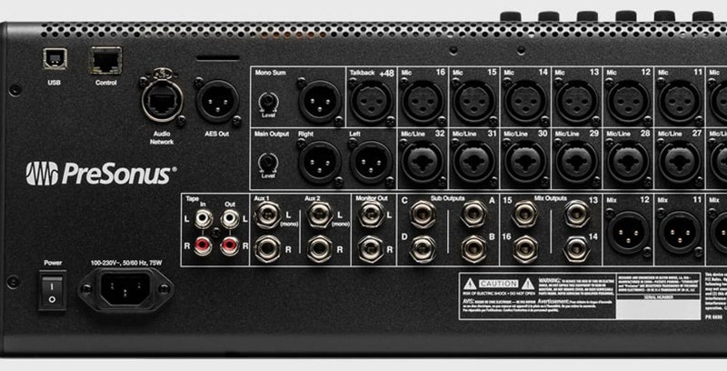 PreSonus StudioLive Series III SE 32 Big Power, Small Footprint