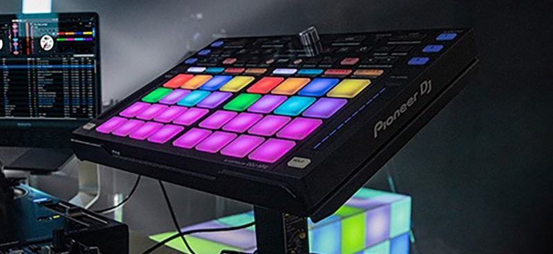 Pioneer DJ Controller on Stage