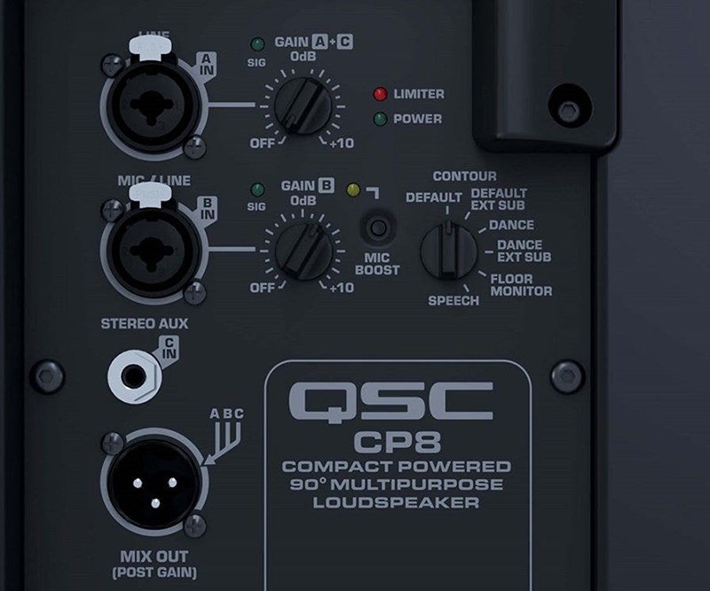 QSC CP8 Designed for the Real World