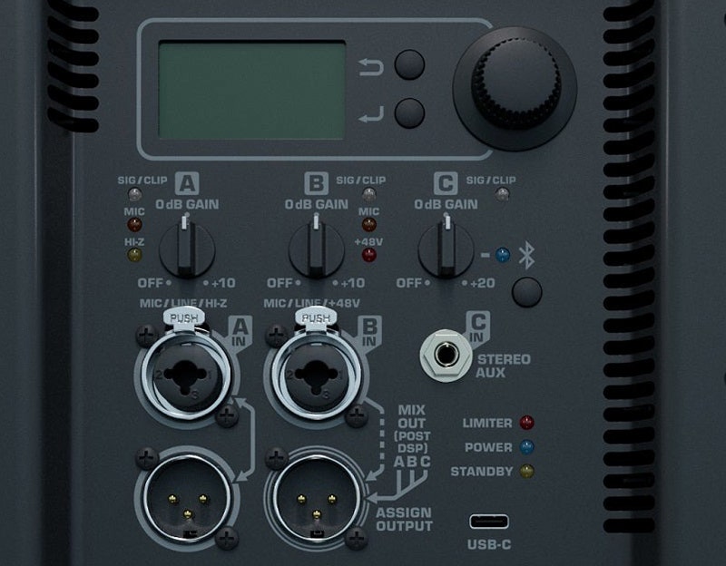 QSC KC12 Multi-Function Digital Display