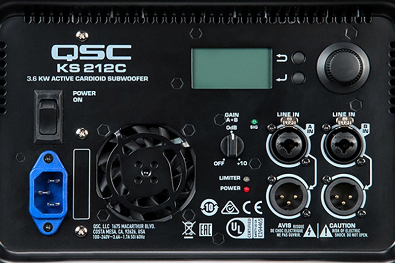 QSC KS212C Advanced Cardioid Control