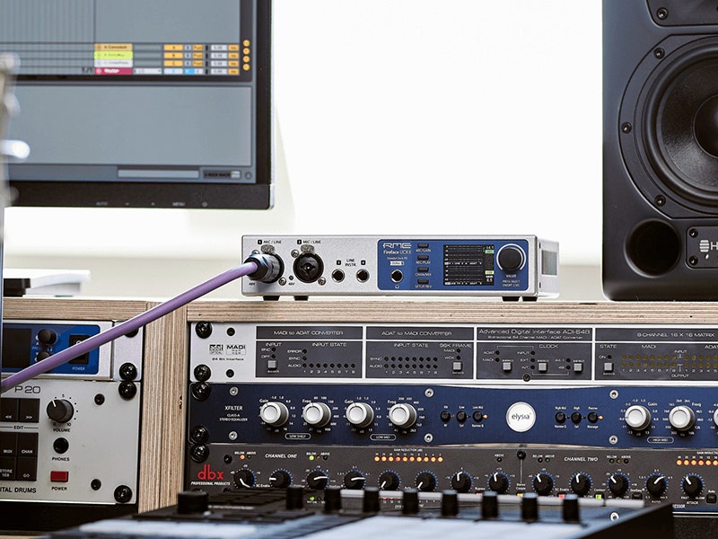 RME Fireface UCX II Seamless Connectivity, Sleek Design