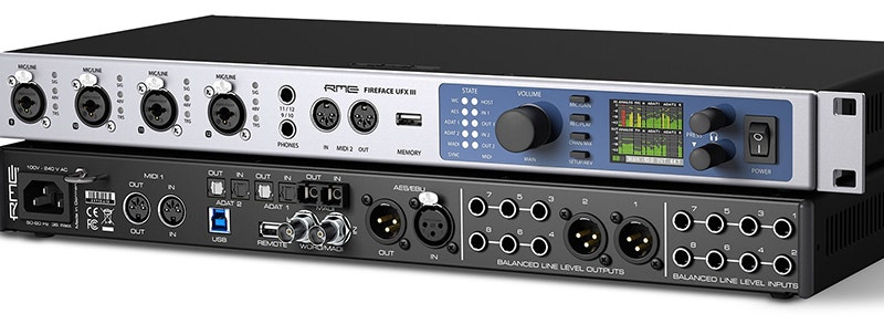 RME Fireface UFX III A Professional’s Choice for Recording, Mixing and Mastering
