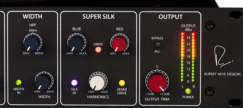 Rupert Neve Designs MBT Width, Silk and Transformer Harmonics