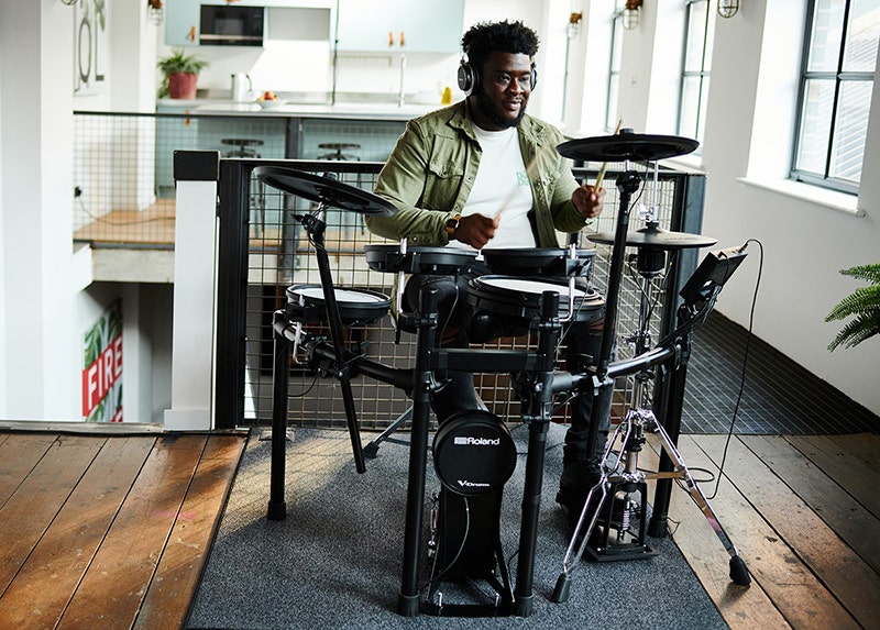 Roland TD-07DKVX Connected and Custom