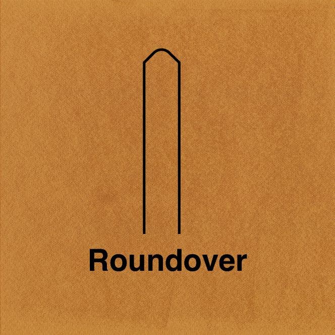 roundover drum bearing edge