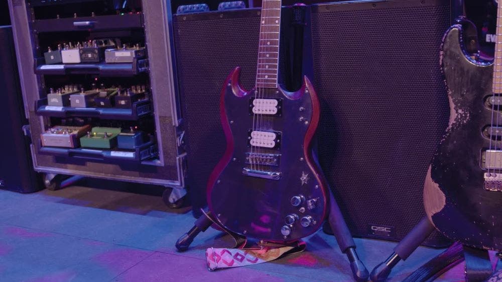 Frank Zappa Gibson Roxy SG American Musical Supply