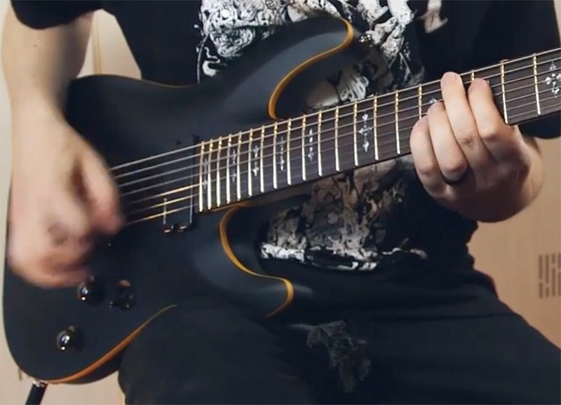 Schecter Demon 7 Active Pickups, Aggressive Power