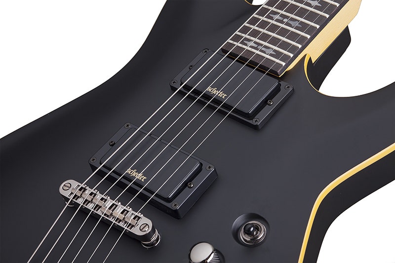 Schecter Demon 6 Hard, Menacing Features