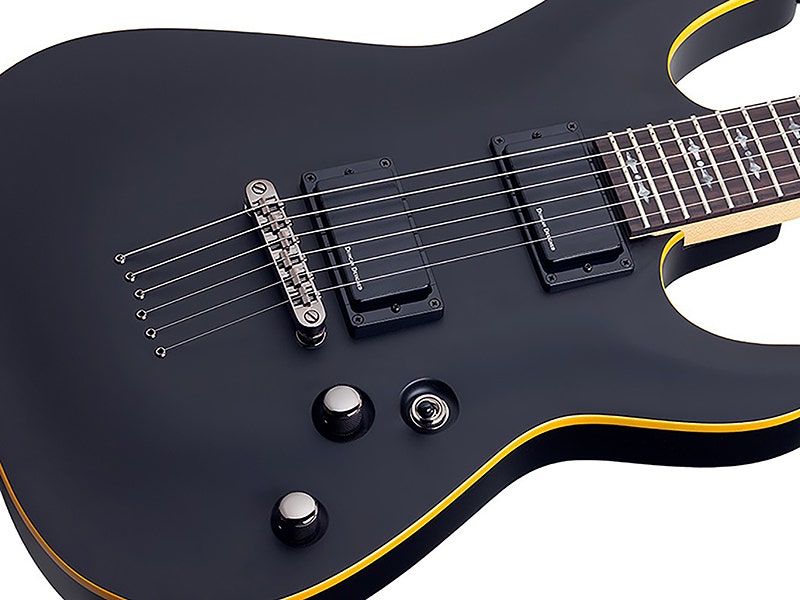 Schecter Demon 6 Unveiling the Blueprint: Demon 6