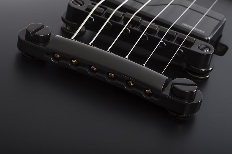 Schecter Solo-II SLS Elite Evil Twin Hardware That Holds Its Ground