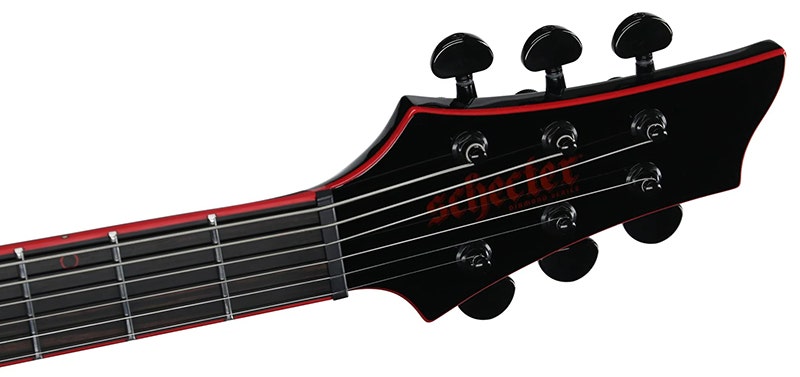 Schecter Sunset 6 ET EX Red Dawn Baritone A Baritone That Doesn't Mess Around