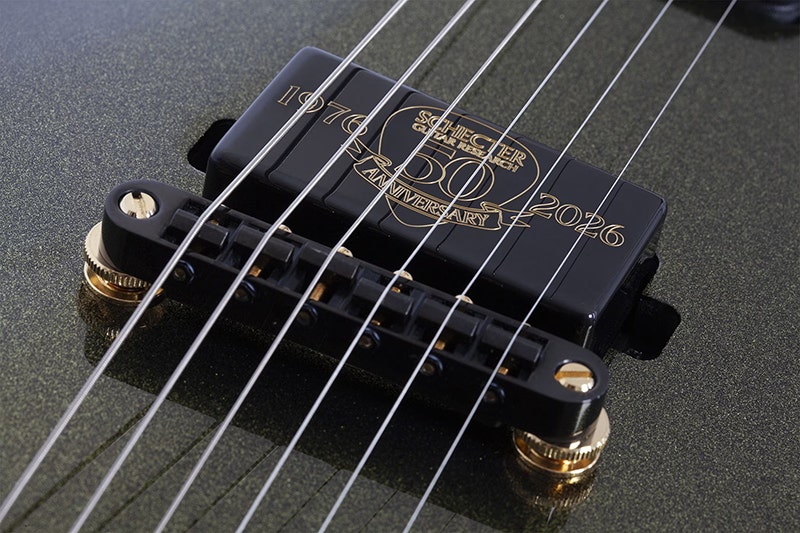 Schecter Tempest 50th Anniversary Collection Golden Era Aesthetics and Hardware