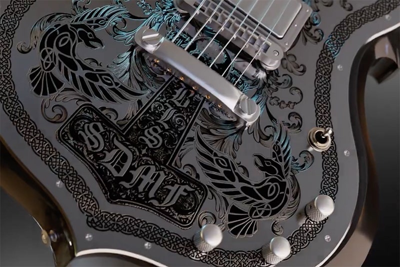 Wylde Audio Iron Works Barbarian Electric Guitar | American