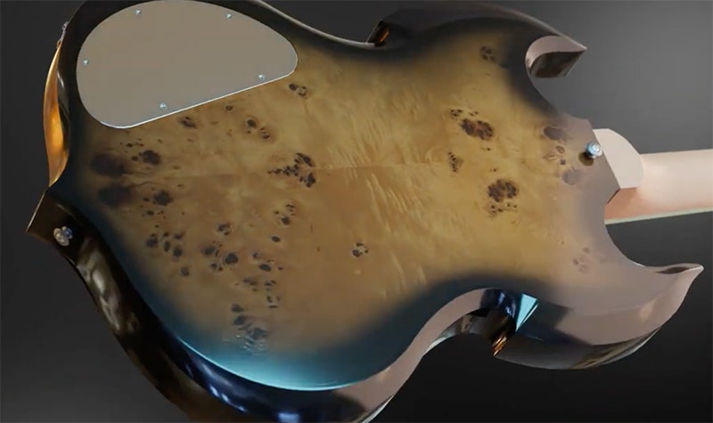 Wylde Audio Iron Works Barbarian Electric Guitar | American
