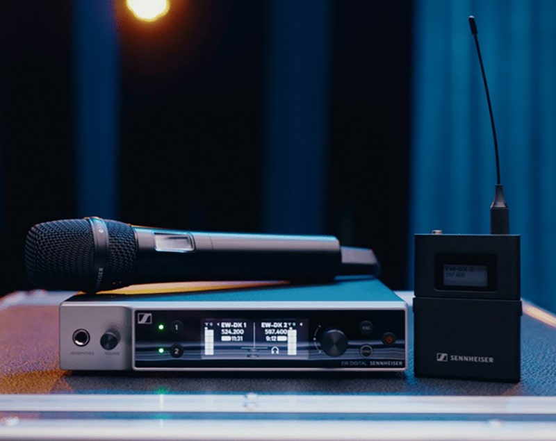 Sennheiser Evolution Digital Wireless E835-S User-Focused Design