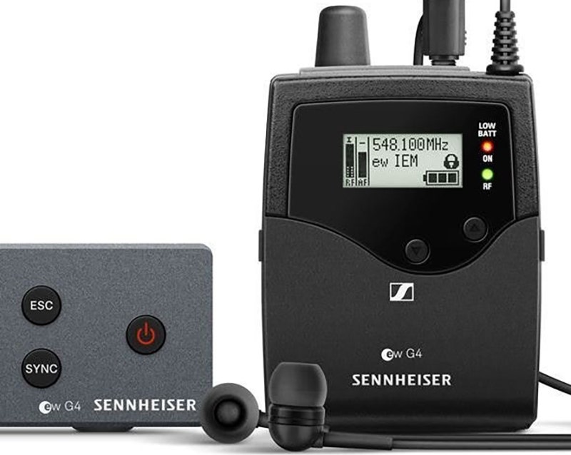Sennheiser EW IEM G4 Total Control and Seamless Integration