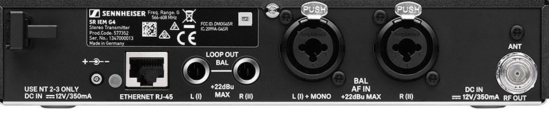 Sennheiser EW IEM G4 The Ultimate In-Ear Monitoring Solution