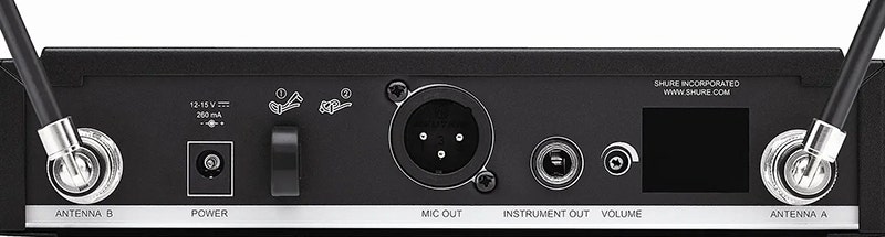 Shure BLX24R Wireless Mic System Reliable Wireless Performance