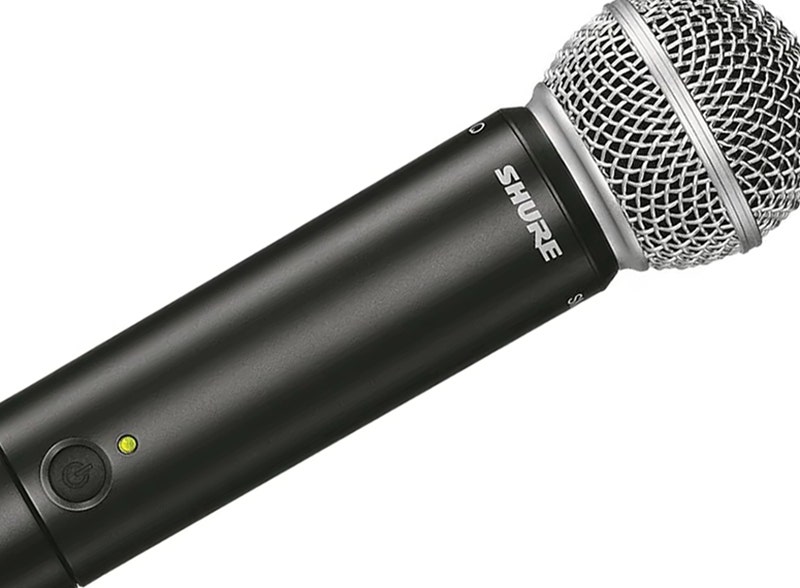 Shure BLX24R Wireless Mic System Rack 'Em Up and Hit the Road