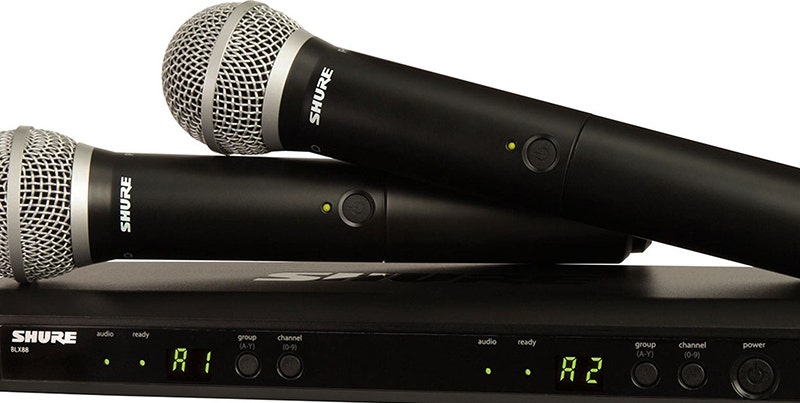 Shure BLX 288PG58 Rugged Design