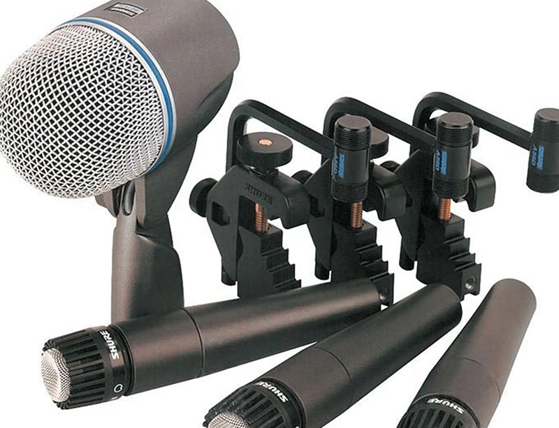 Shure DMK5752 Drum Microphone Package The Snare and Tom Staple