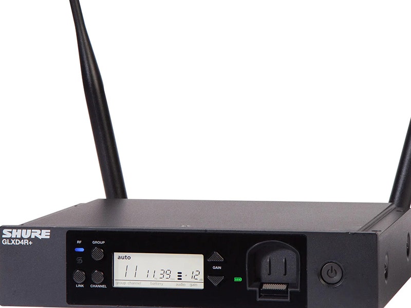 Shure GLXD24R+ Rechargeability That Actually Makes Sense