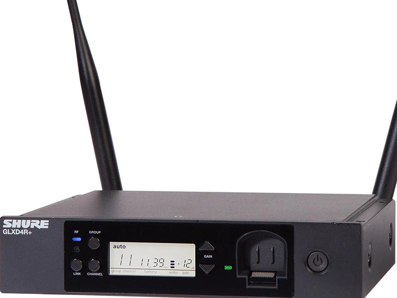 Shure GLXD14R+ Smart Rechargeability That Keeps You Always Ready